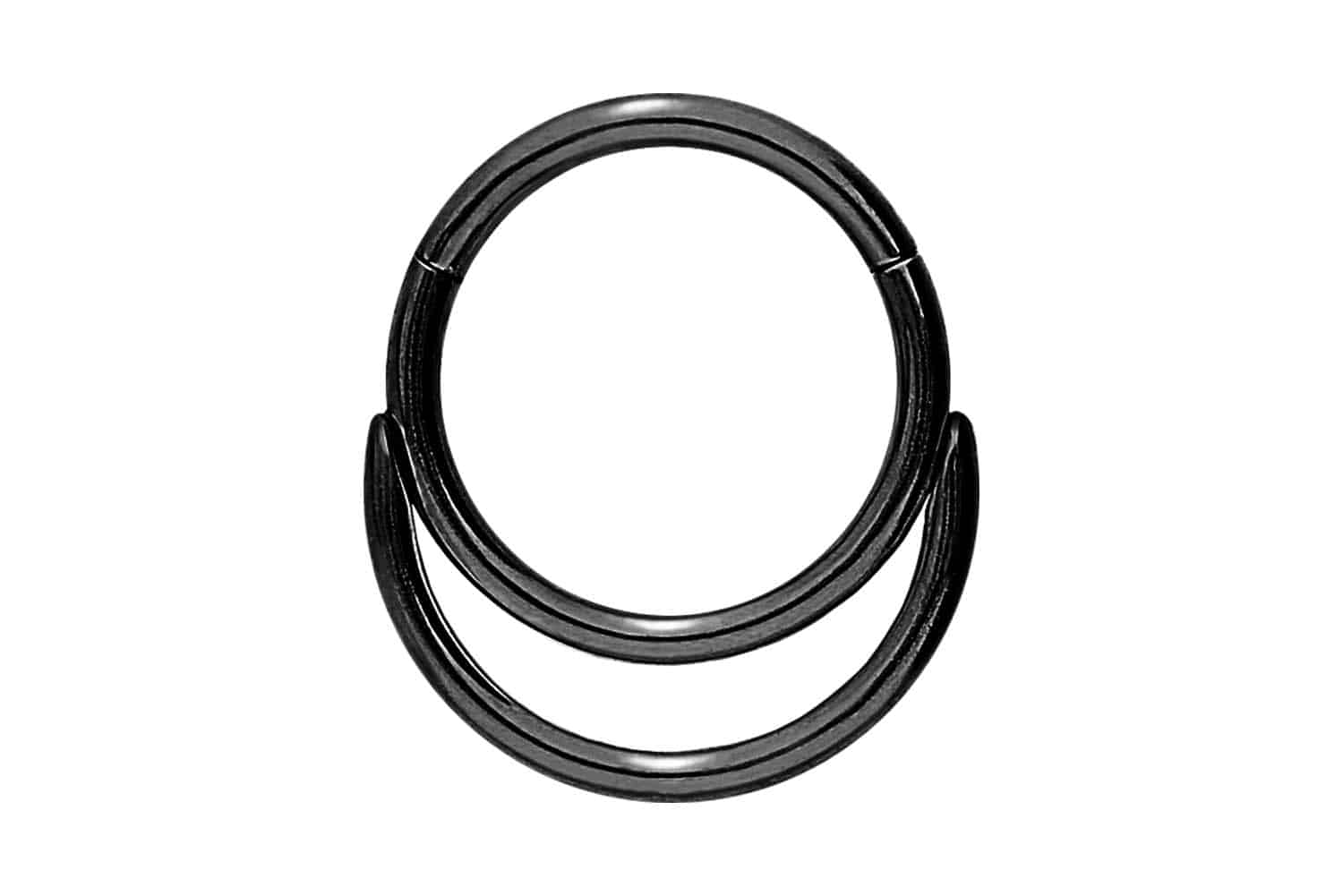 Chirurgenstahl Segmentring Clicker DOPPELRING